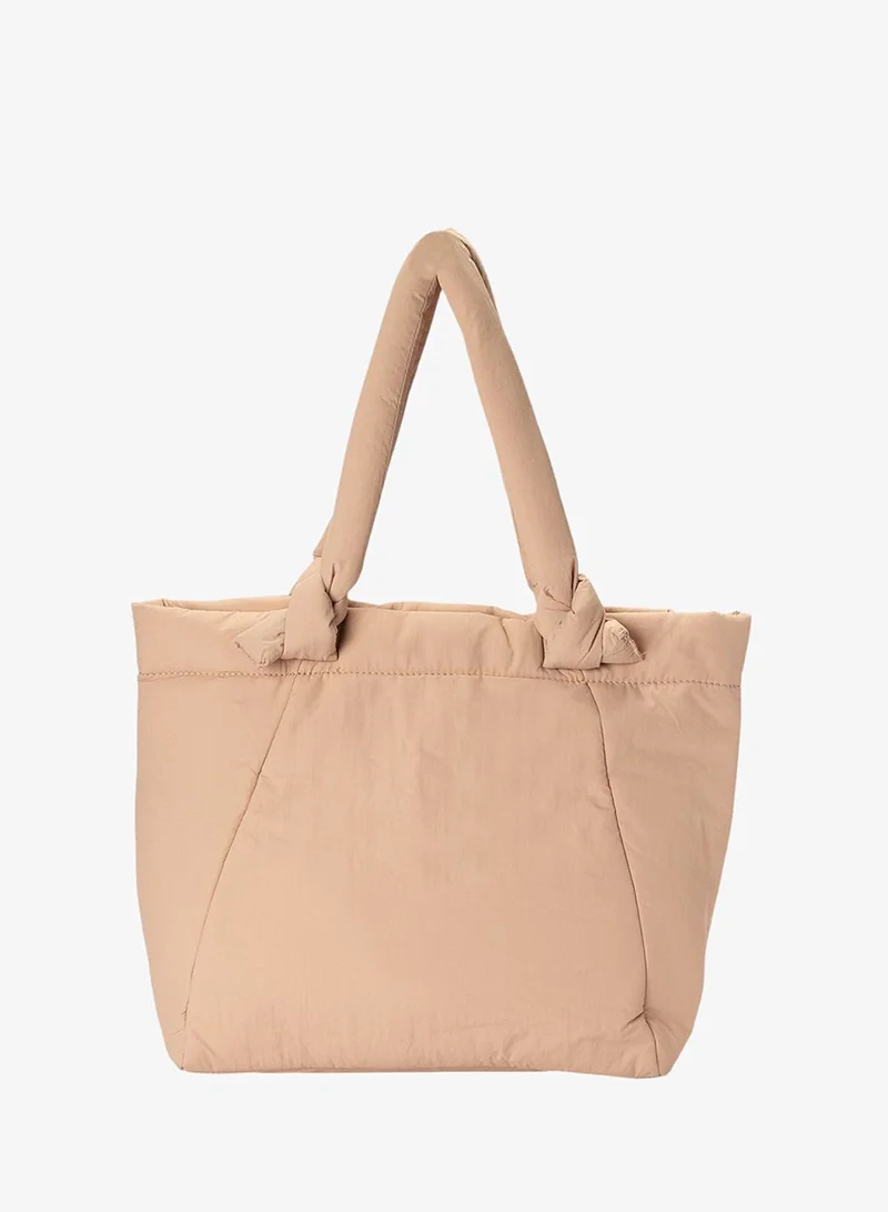 Bata Padded Tube Tote Bag
