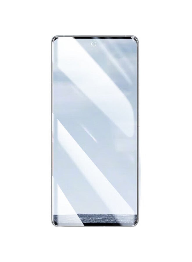 Freeson Realme Gt5 Pro Phone Screen Protector, High-Definition Ultra-Thin Hydrogel Film, Curved Full-Screen Coverage, Anti-Scratch Anti-Fingerprint Protective Film, Flexible Protective Film [2-Pack] - Image 1