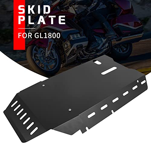 BAIONE Worldmotop Engine Skid Plate Replacement for Honda Goldwing 1800 GL1800 2001-2017 Belly Pan Motorcycle Engine Protective Skid Plate Cover (black) - Image 5