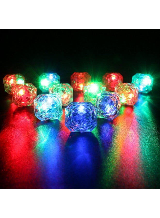 Konsait Flashing Led Light up Rings Bachelorette Party Favors Toys Grow in The Dark Party Suppiles Diamond Bling Rings for Birthday Weddings Bridal Shower Decorations (13pcs) - Image 5