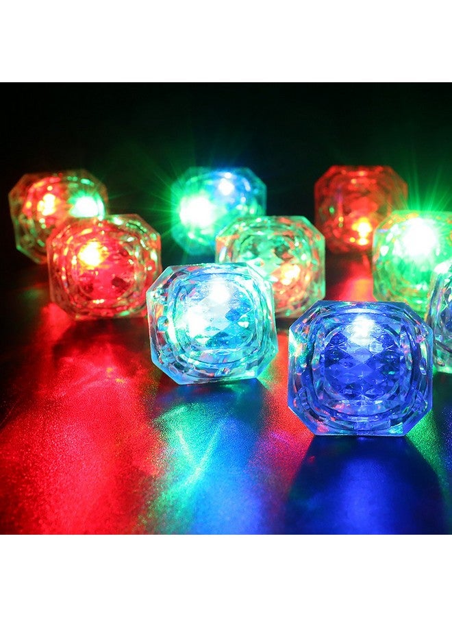 Konsait Flashing Led Light up Rings Bachelorette Party Favors Toys Grow in The Dark Party Suppiles Diamond Bling Rings for Birthday Weddings Bridal Shower Decorations (13pcs) - Image 3