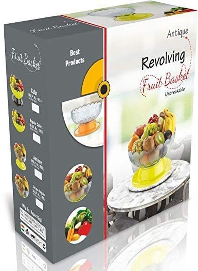 HKD Sales Multi Functional Round Revolving Egg Fruit Vegetable, Storage Basket Holder Stand for Kitchen Counter, Cabinet and Pantry - Image 3