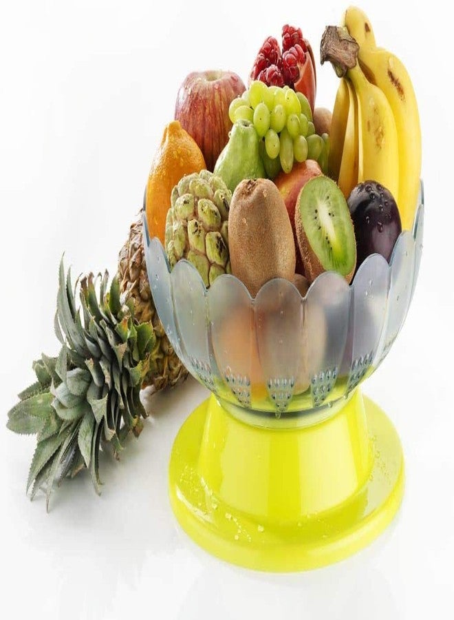 HKD Sales Multi Functional Round Revolving Egg Fruit Vegetable, Storage Basket Holder Stand for Kitchen Counter, Cabinet and Pantry - Image 1