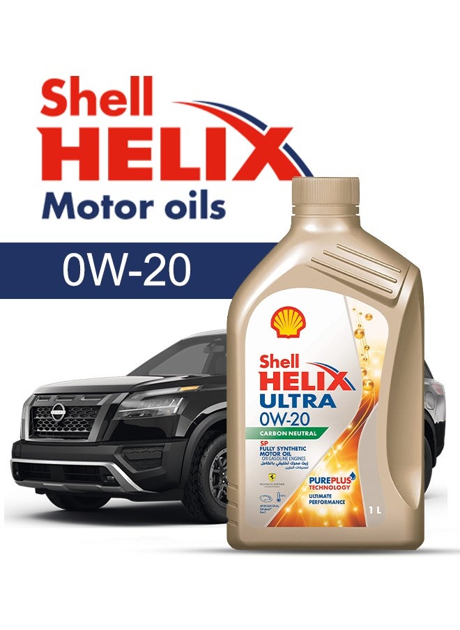 Shell Engine Oil – For NISSAN Pathfinder  2024 - 2012، 5 Liter، viscosity 0w20 Shell - With Engine Oil Filter -  2012 2013 2014 2015 2016 2017 2018 2019 2020 2021 2022 2023 2024 