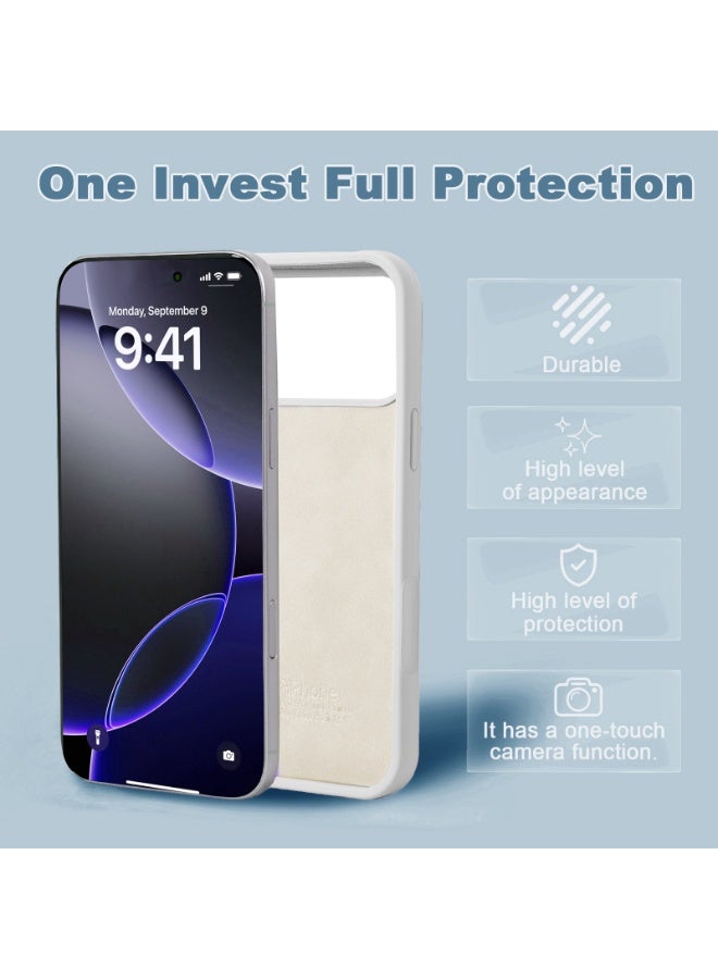 أوللاي آيفون 17 برو ماكس كيس واقي، مادة السيليكون، مقاومة للصدمات مع حماية عدسة الكاميرا وتغطية زر التحكم، غطاء واقي مضاد للصدمة الهاتف المحمول، متوافق مع إكسسوارات MagSafe - Image 5