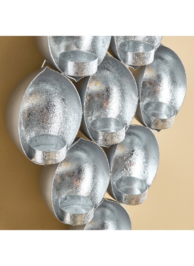 Home Box - Neom Metal 3D Table Tealight Holder 26 x 7 x 48 cm - Image 1