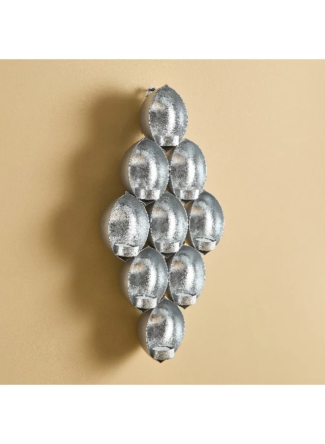 Home Box Neom Metal 3D Table Tealight Holder 26 x 7 x 48 cm