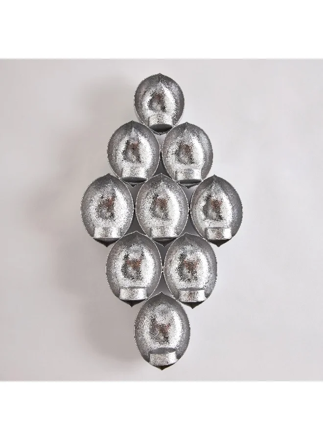 Home Box Neom Metal 3D Table Tealight Holder 26 x 7 x 48 cm