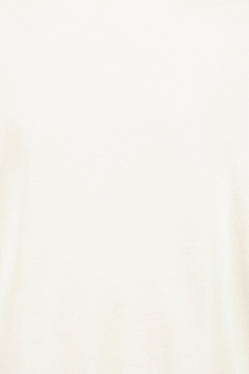 PUMA Women Sportswear Fit Long Sleeve Outdoor Sweatshirt, Cream - Image 4