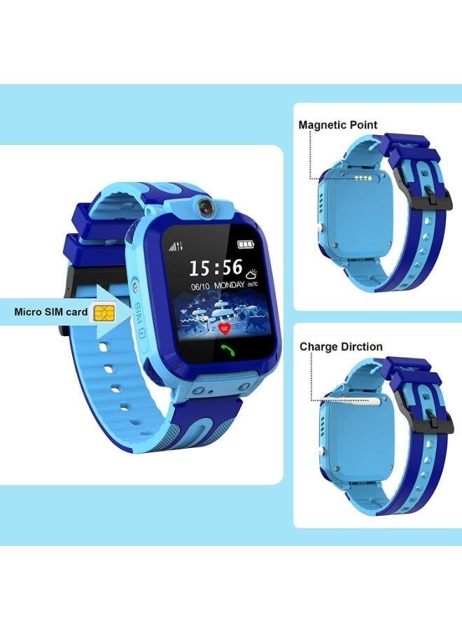 Nabi Watch for Kids for 3-12 Year Kids,Touch Screen, Voice Chat Camera, Long Battery Life, Water Resistance Best Gift for Kids,Smart Watch for Boys & Girls(Blue) - Image 3