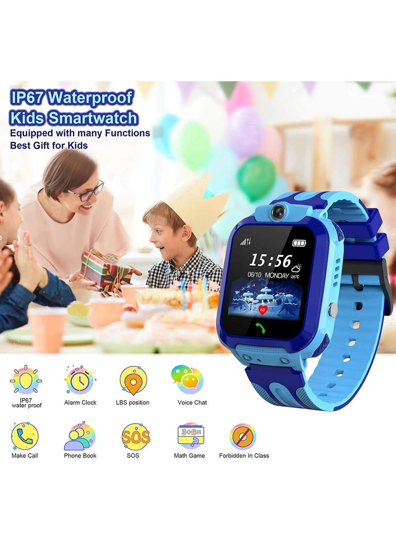 Nabi Watch for Kids for 3-12 Year Kids,Touch Screen, Voice Chat Camera, Long Battery Life, Water Resistance Best Gift for Kids,Smart Watch for Boys & Girls(Blue) - Image 4
