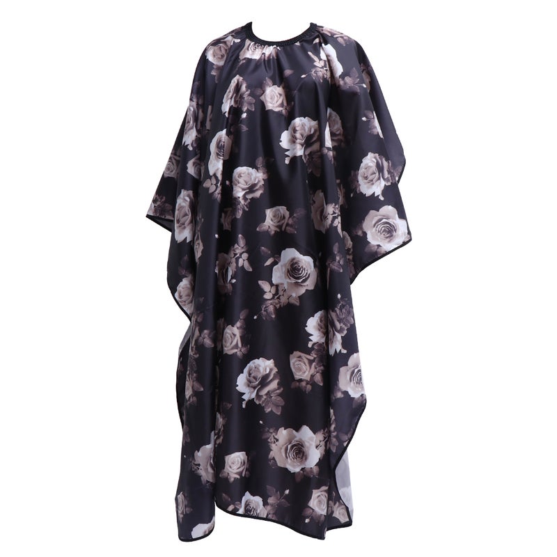 1pc Waterproof Printed Haircut Apron Hairdressing Gown Cape for Hair cutting - Image 1