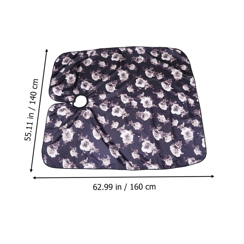 1pc Waterproof Printed Haircut Apron Hairdressing Gown Cape for Hair cutting - Image 2