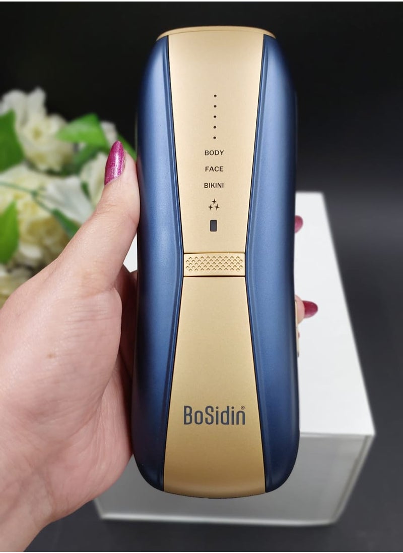 Bosidin BoSidin Sapphire Latest Generation Laser hair removal Super Ice-Cooling Hair Removal Machine for Face, Body Men and Women  - Image 1
