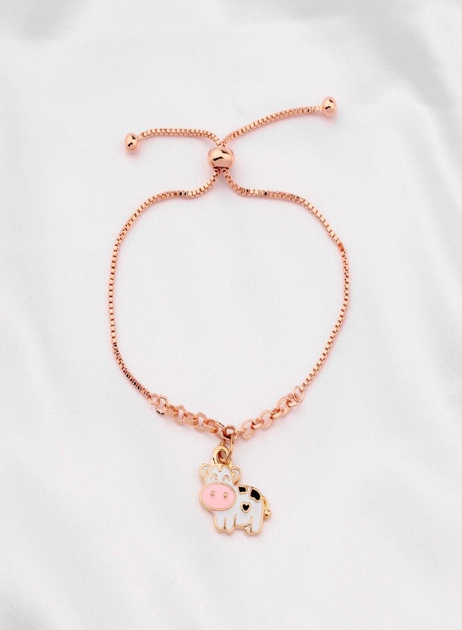 PLITI Cow Lover Gifts: Cow Themed Bracelet For Best Friend - Image 3