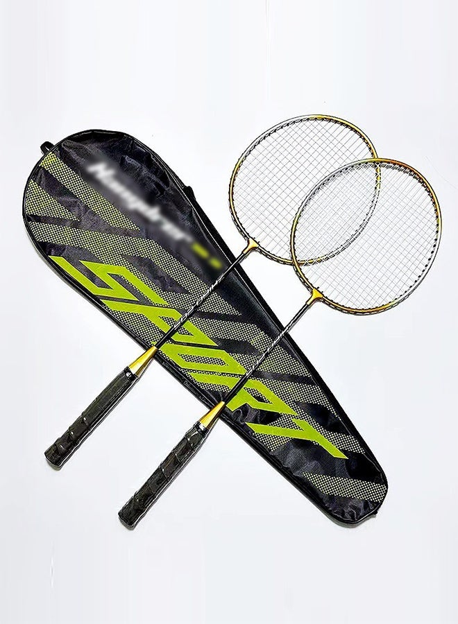 DUNISO Badminton Rackets Set 2 Player Badminton Rackets Lightweight Badminton Racquet with 1 Carrying Bag,Badminton Backyard Games for Outdoor,Garden,Beach,Family Fun Game - Image 5