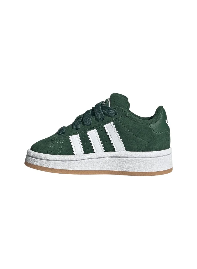 Adidas Adidas CAMPUS 00s CF EL I Green CASUAL Trainers FOR BABY BOYS AND GIRLS 9.5K