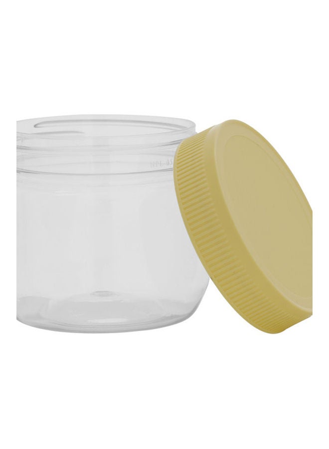 Royalford Round Air-Tight Pet Jar 250ml Plastic Container RF11094 Keeps Your Food Fresh Portable and Lightweight Healthier Choice BPA and Odour Free Leak-Proof 250ml - Image 3