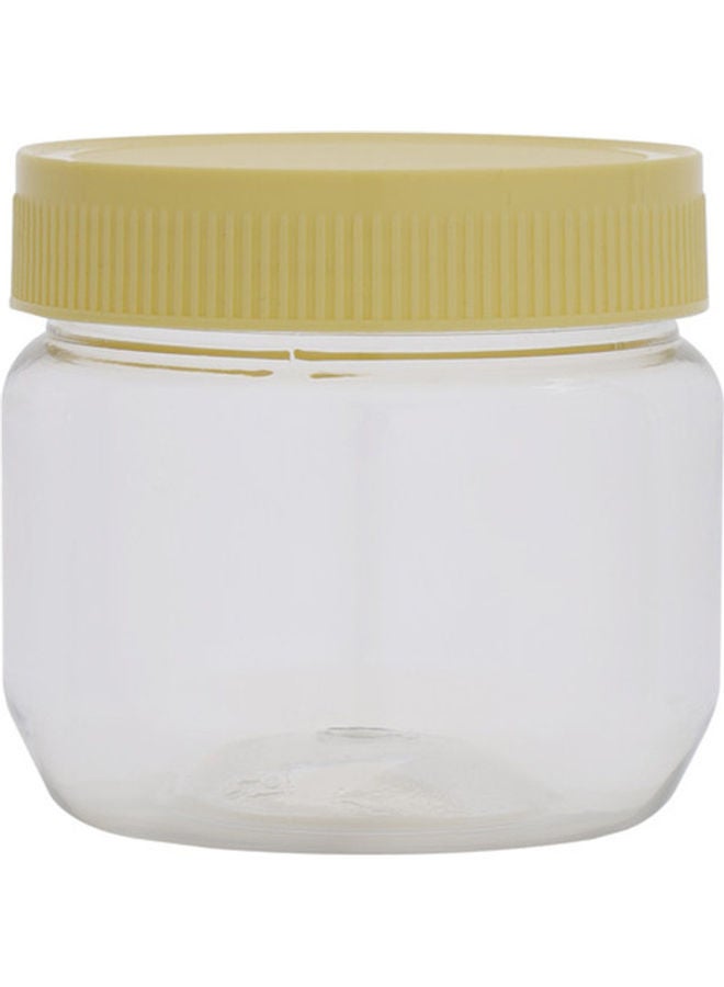 Royalford Round Air-Tight Pet Jar 250ml Plastic Container RF11094 Keeps Your Food Fresh Portable and Lightweight Healthier Choice BPA and Odour Free Leak-Proof 250ml - Image 1
