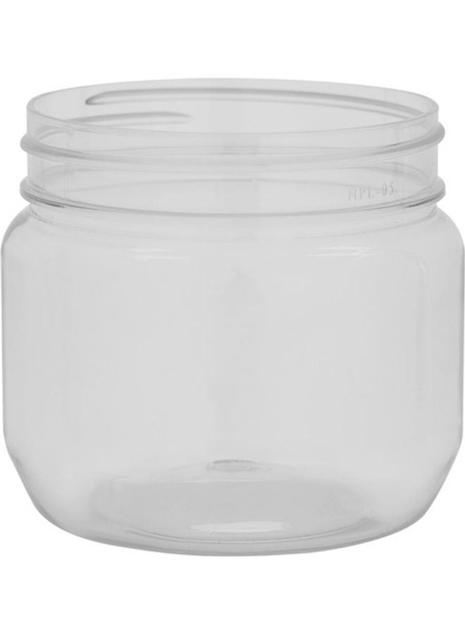 Royalford Round Air-Tight Pet Jar 250ml Plastic Container RF11094 Keeps Your Food Fresh Portable and Lightweight Healthier Choice BPA and Odour Free Leak-Proof 250ml - Image 2