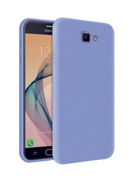 Eonaks Samsung Galaxy J7 Prime Lilac Silicone Rubber Case Back Cover Lilac 