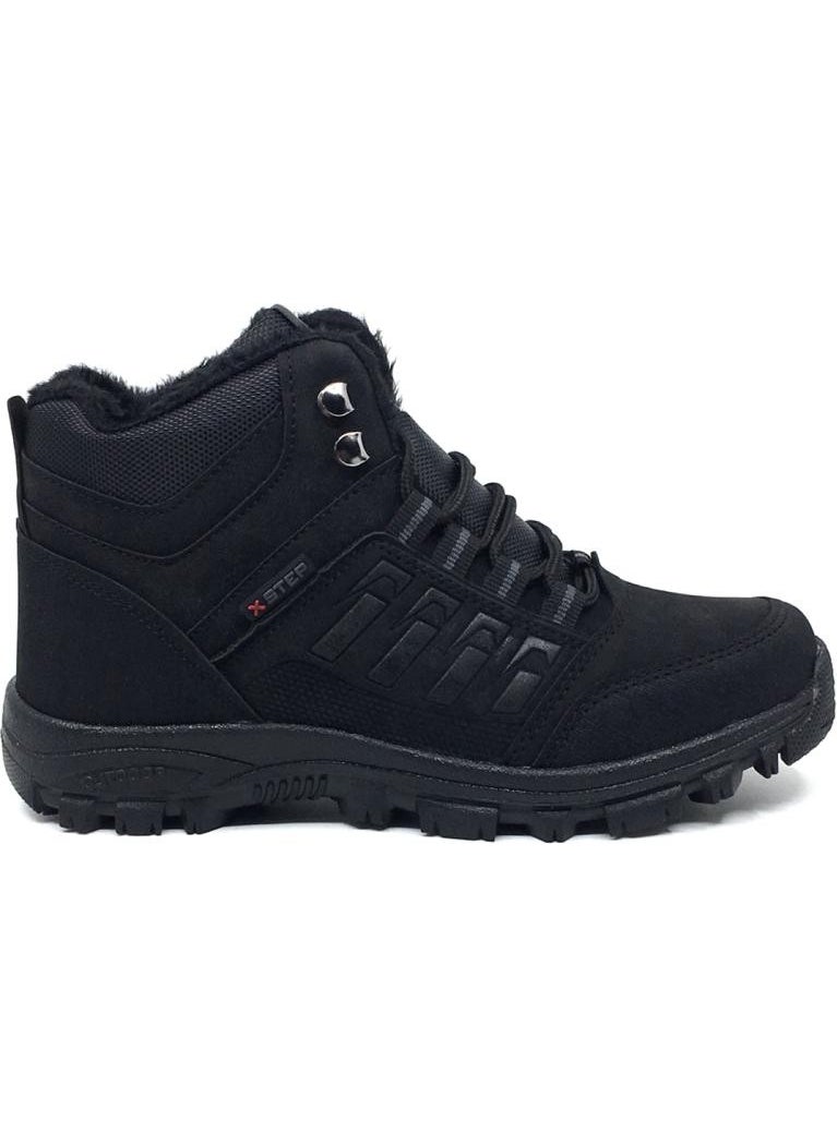 X-Step Step Men's Daily Outdoor Winter Lace-up and Zippered Cold-Resistant Sports Boots Shoes 36-47  - Image 1