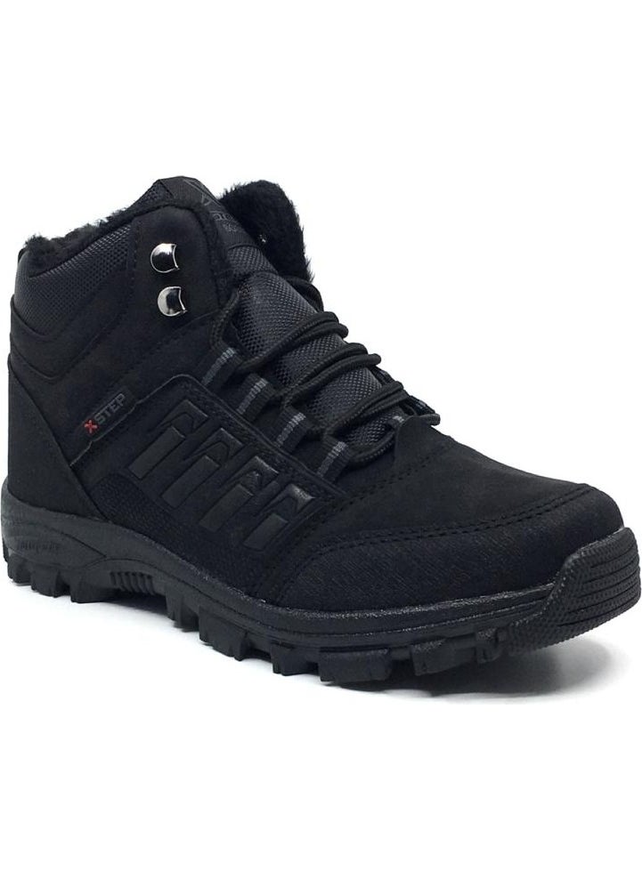 X-Step Step Men's Daily Outdoor Winter Lace-up and Zippered Cold-Resistant Sports Boots Shoes 36-47  - Image 2