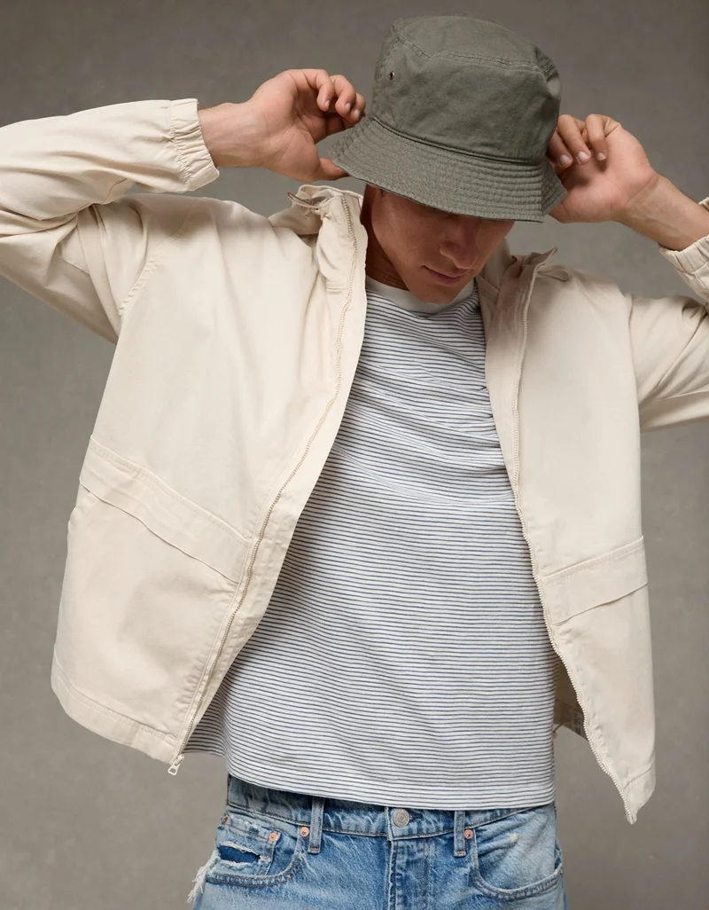 American Eagle  AE Windbreaker Jacket  | Best Price UAE