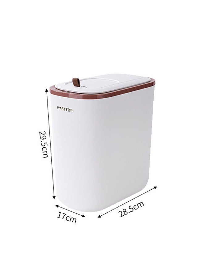 NKX 12 Litre Smart Sensor Waterproof Trash With Lid  - Image 3