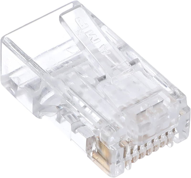 Keendex kx 1851 cat-6 network connector/adapter gold plated, set of 20 - clear - Image 2