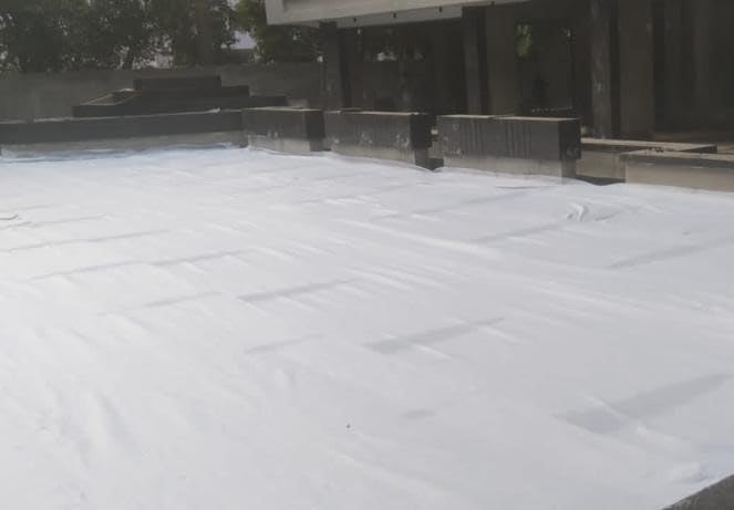 Utkarsh 120 GSM Geo Textile Cloth/Geotextile Non-Woven Fabric Cloth for Sub-Surface Drain/Terrace Garden | White, 7.33 ft X 13.64 ft (100 Sq.ft) - Image 5