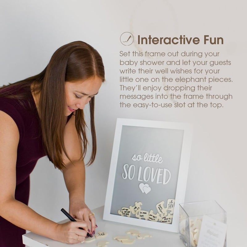 Pearhead Elephant Token Frame for Baby Showers - Image 5