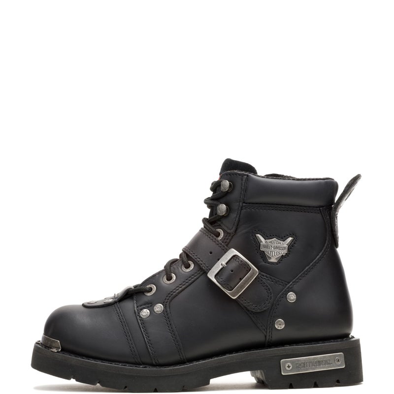HARLEY DAVIDSON HARLEY-DAVIDSON FOOTWEAR Men's Brake Buckle Boot,Black,10 M - Image 2