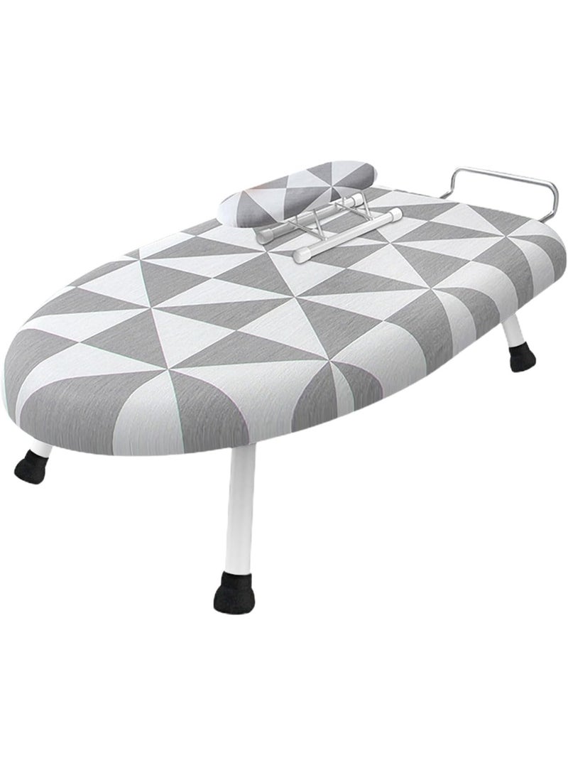 Bukela Ironing Board, Full Size Iron Board with Iron Rest, Lightweight Iron Board with Height Adjustable, Extra Thick Heat-Resistant Cover with Padding,36.22"x11.81"x30.71" (24" Grey) - Image 1