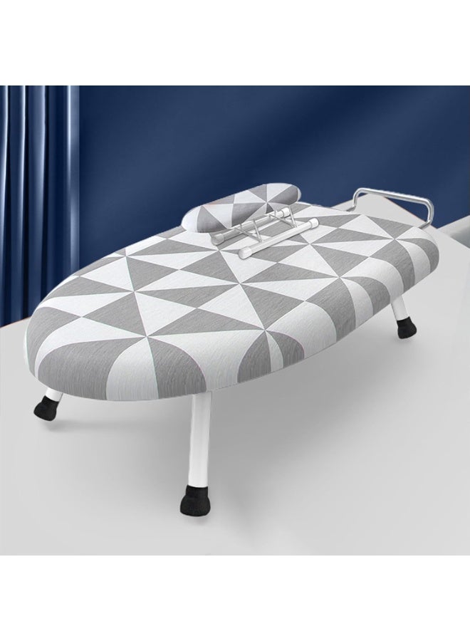 Bukela Ironing Board, Full Size Iron Board with Iron Rest, Lightweight Iron Board with Height Adjustable, Extra Thick Heat-Resistant Cover with Padding,36.22"x11.81"x30.71" (24" Grey) - Image 4