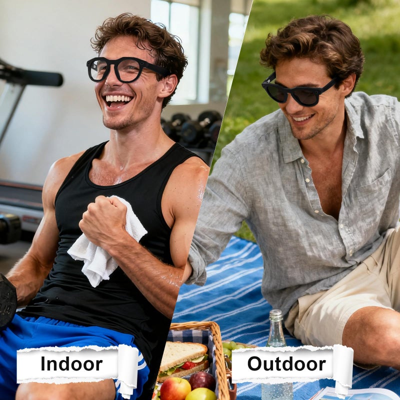 Hexasider Replacement Lenses Compatible with Oakley Meta HSTN OW8002 (51MM) Smart Glasses for Women Men -Options - Image 4