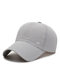 alo Alo Yoga Lightweight Breathable Mesh Outdoor Sports Cap with Sun Protection and UV Blocking Function (Covered with Net Eyelets) 