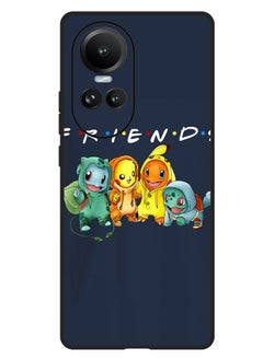 Theodor Protective Case Anti Scratch Shock Proof Bumper Cover For Oppo Reno 10/10 Pro Friends (2)  - Image 1