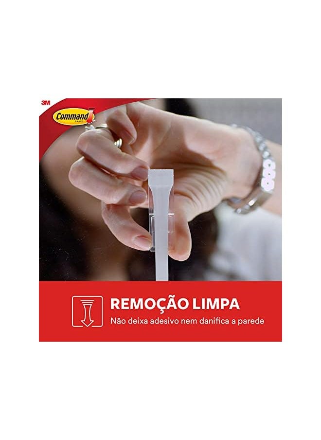 Command Command Designer Large Hook White color, 1 hook + 2 strips/pack | Holds 2.2 kg | Organize | Decoration | No Tools | Holds Strongly | Damage-Free Hanging  - Image 5