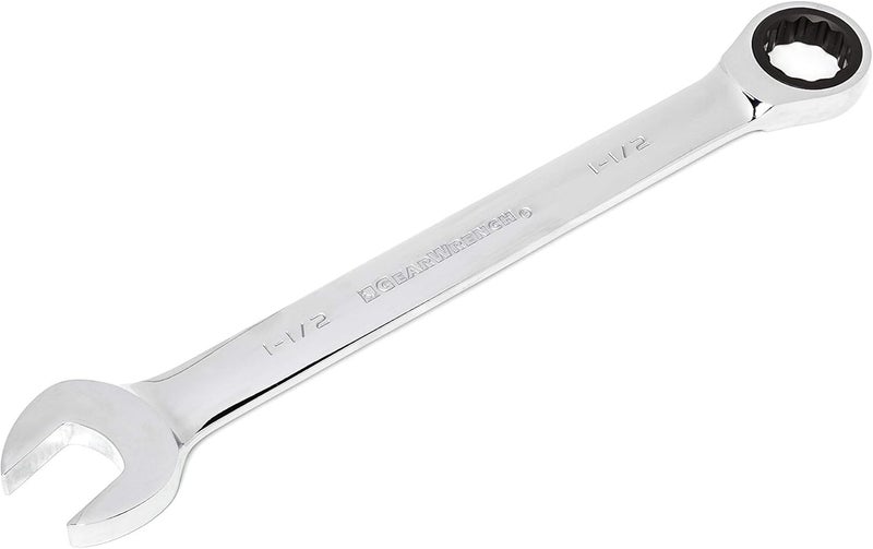 GEARWRENCH 12 Pt Ratcheting Combination Wrench 112  9042 - Image 1