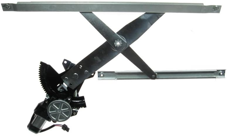 TRQ Left Power Window Regulator & Motor Assembly Drivers Side Compatible with 1995-2005 Chevrolet Cavalier Pontiac Sunfire GM1350125 - Image 2