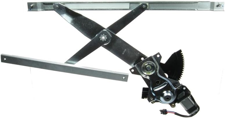 TRQ Left Power Window Regulator & Motor Assembly Drivers Side Compatible with 1995-2005 Chevrolet Cavalier Pontiac Sunfire GM1350125 - Image 1