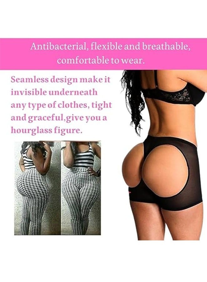 Muyixin ملابس داخلية نسائية قصيرة لرفع الأرداف وتشكيلها، مقاس XXL - Image 4