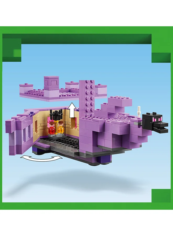 LEGO Minecraft The Ender Dragon and End Ship 21264 (657) Pieces