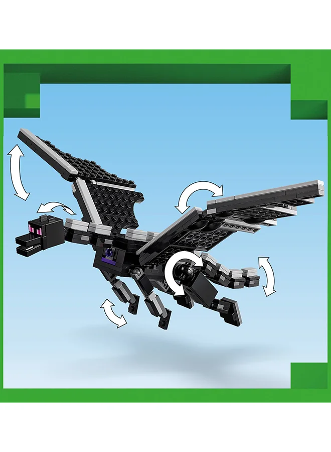 LEGO Minecraft The Ender Dragon and End Ship 21264 (657) Pieces