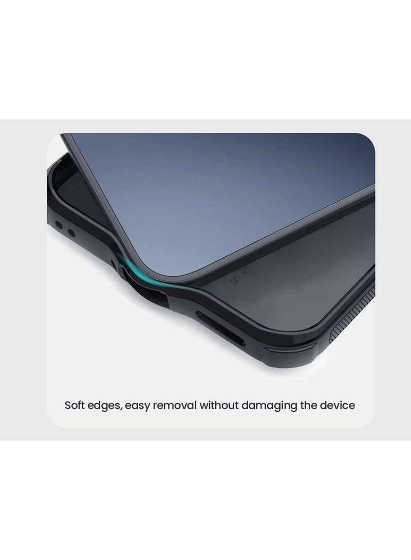 Nillkin Case Compatible with Xiaomi 17 (6.3'' Inch)  Super Frosted Shield Pro Hard Back Soft Border (PC + TPU) Shock Absorb Cover Raised Bezel Camera Protect Black Color (Xiaomi 17) - Image 5