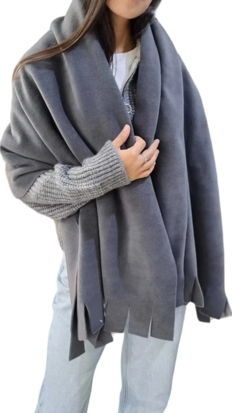 ترندرز Cafe Restaurant 1,.quality Fleece Shawl 15 Pieces 70 x 180 cm