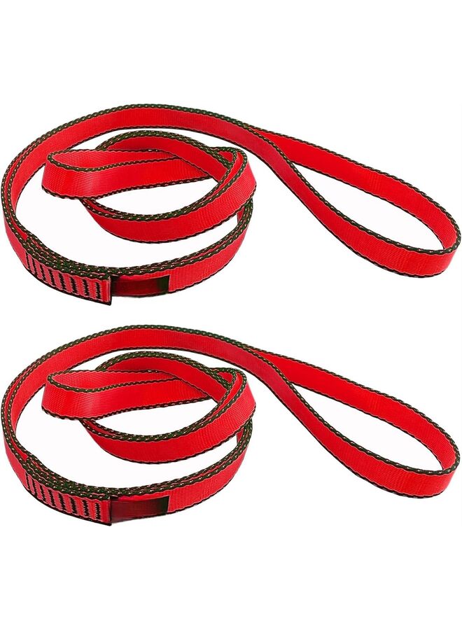 يُسلِّم قطعة 18 مم من أحزمة التسلق المصنوعة من النايلون وأشرطة شبكية قوية 23 كيلو نيوتن لتسلق الصخور والهبوط بالحبال والتأرجح وأرجوحة اليوجا وما إلى ذلك - Image 1