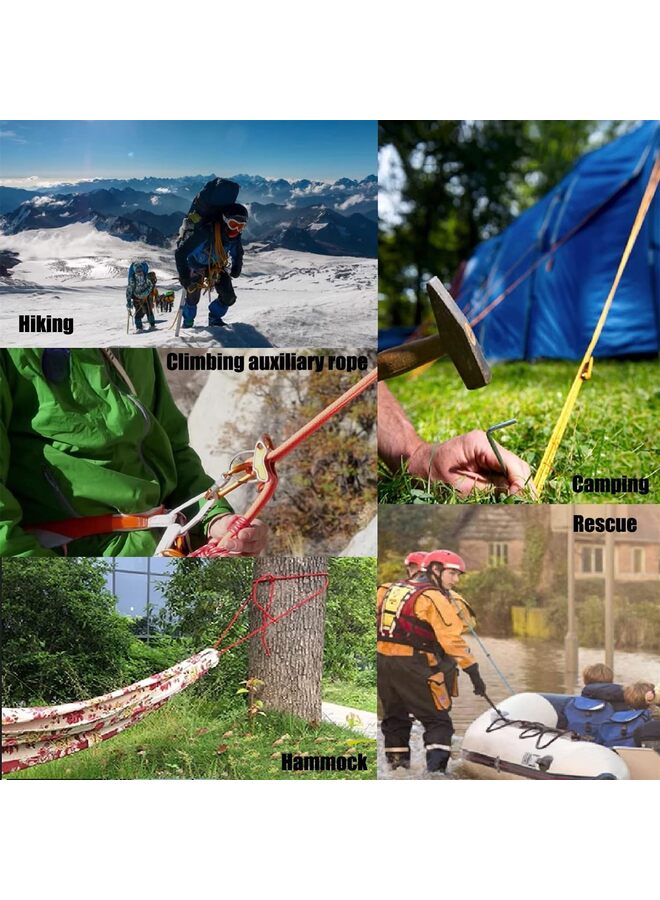 يُسلِّم قطعة 18 مم من أحزمة التسلق المصنوعة من النايلون وأشرطة شبكية قوية 23 كيلو نيوتن لتسلق الصخور والهبوط بالحبال والتأرجح وأرجوحة اليوجا وما إلى ذلك - Image 5