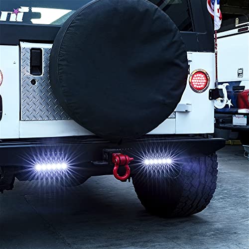 ONLINE LED STORE True Mods 2pc 7" Ultra-Slim Single Row Off Road LED Light Bar [1530lm] [18W] [IP68 Waterproof] [12V - 24V] Fog/Driving/Work Lights for Trucks ATV Cars - 60 Degrees Flood Light - Image 5